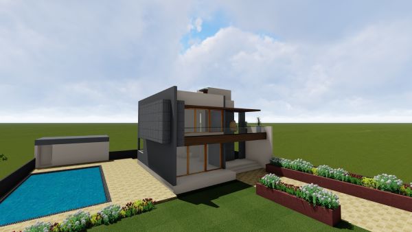 Architecture Design of Bungalow - 01
