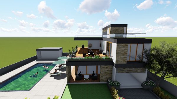 Architecture Design of Bungalow - 02