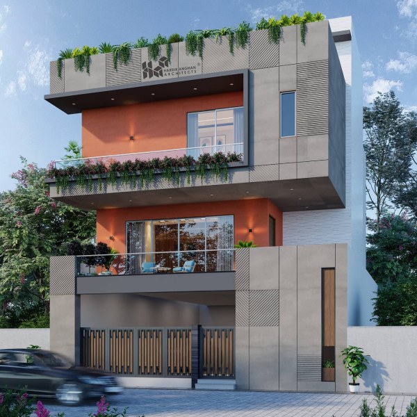 Architecture Design of (Khodabhai Jivani, Residence)