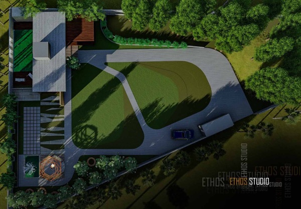 Landscape Design of Garden