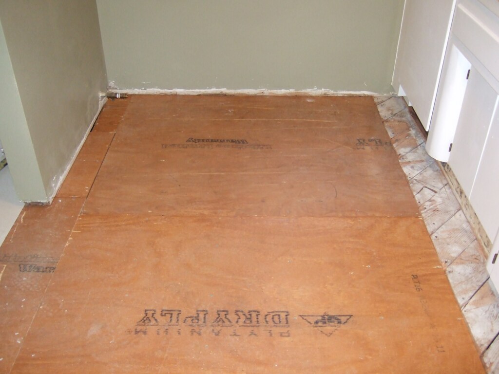 Plywood as a Subfloor