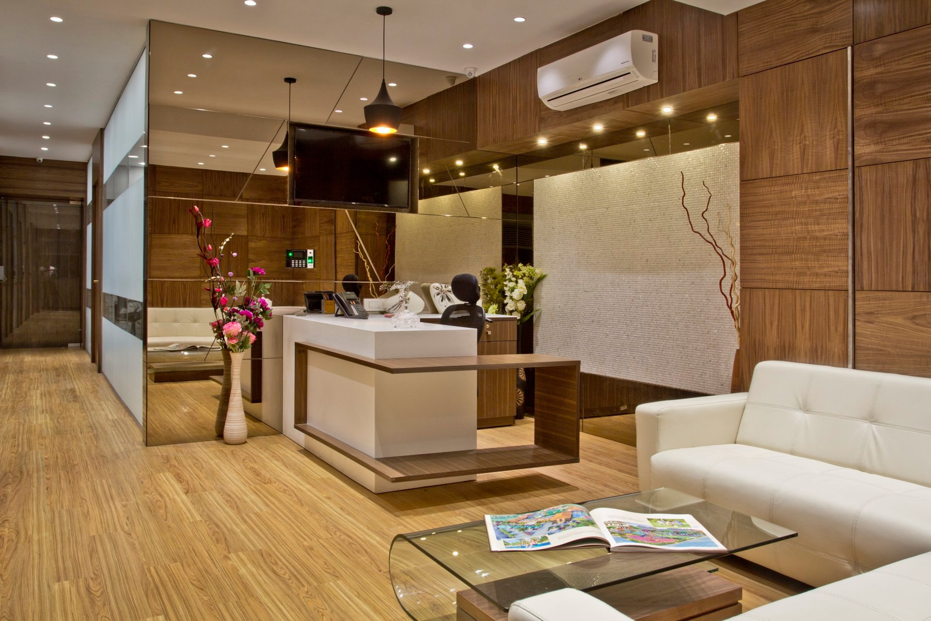Reception Area Interior Design
