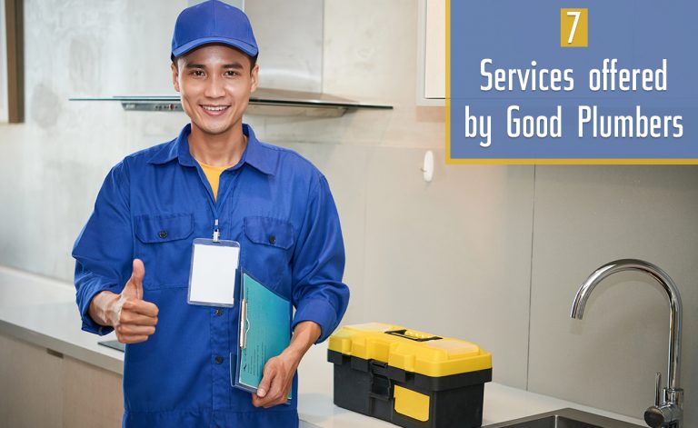 Services Offered by a Good Plumber