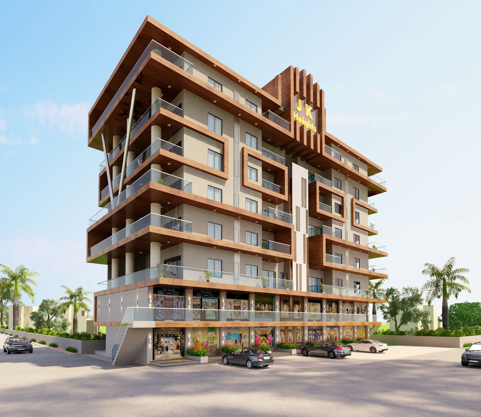 Shopping Complex Architectural Design
