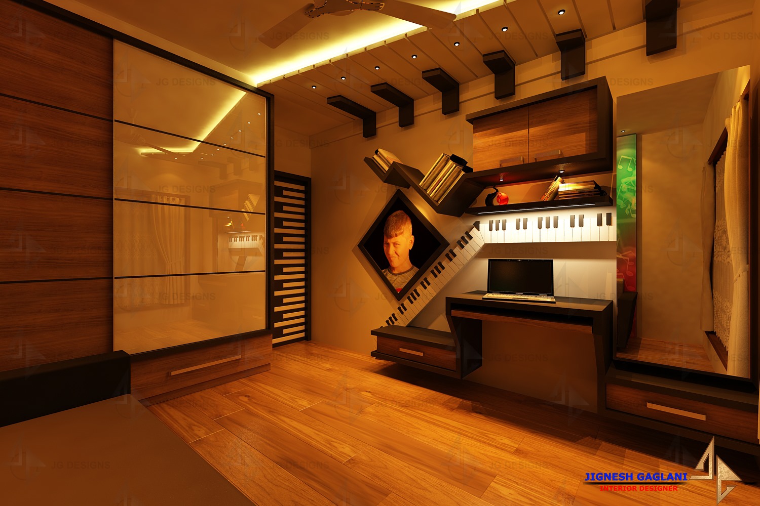 Study Room Interior Design
