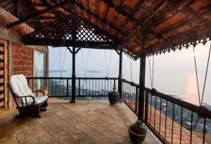 This Vernacular Style Beach Side Balcony