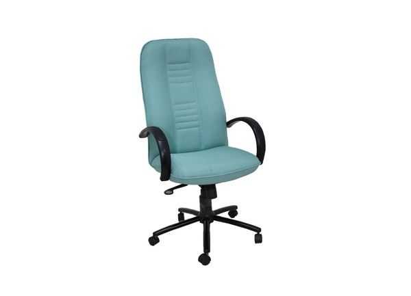 Blue Coloured High Back Cushioned Office Chair