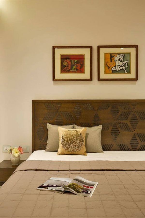 Bedroom with TV unit