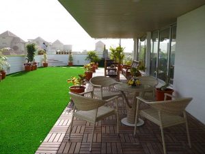 Garden seating Area