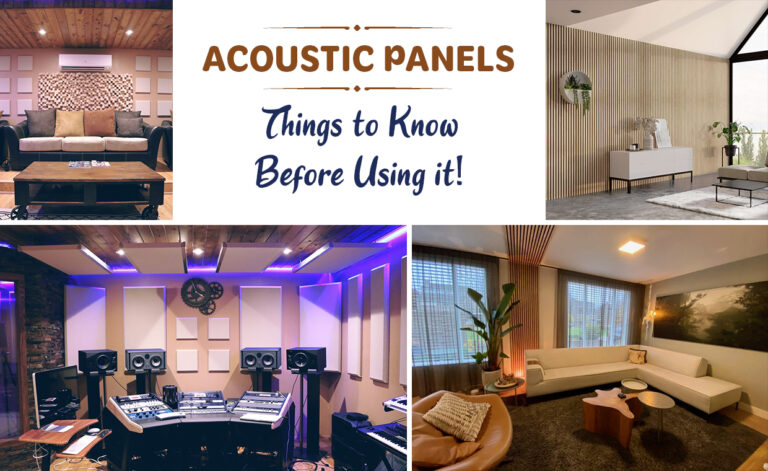 Basic Information About Acoustic Panels