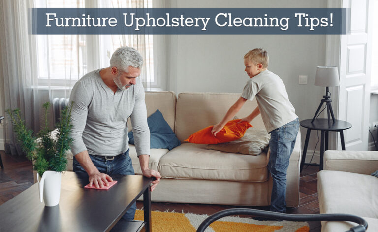 Furniture Upholstered Cleaning Tips!