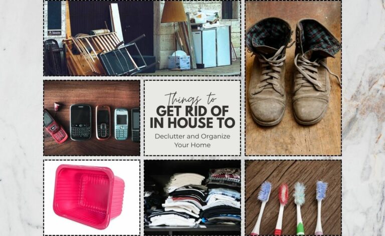 Declutter Unused Household Items