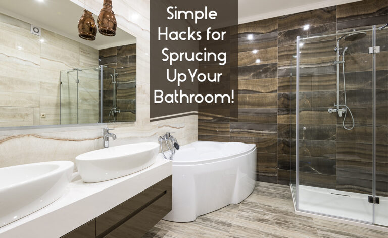 How To Spruce Up A Bathroom