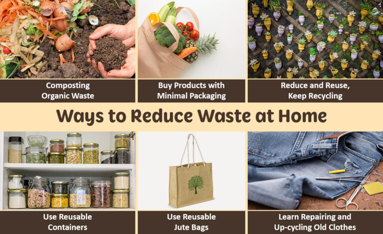 Ways to Reduce Waste at Home