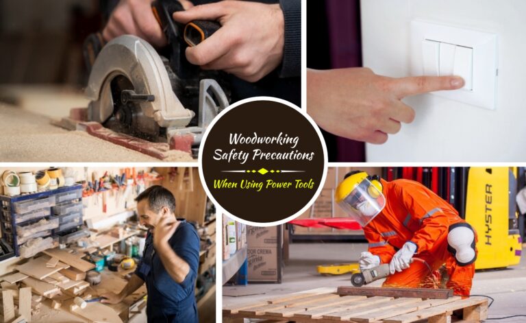Woodworking Safety Precautions When Using Power Tools