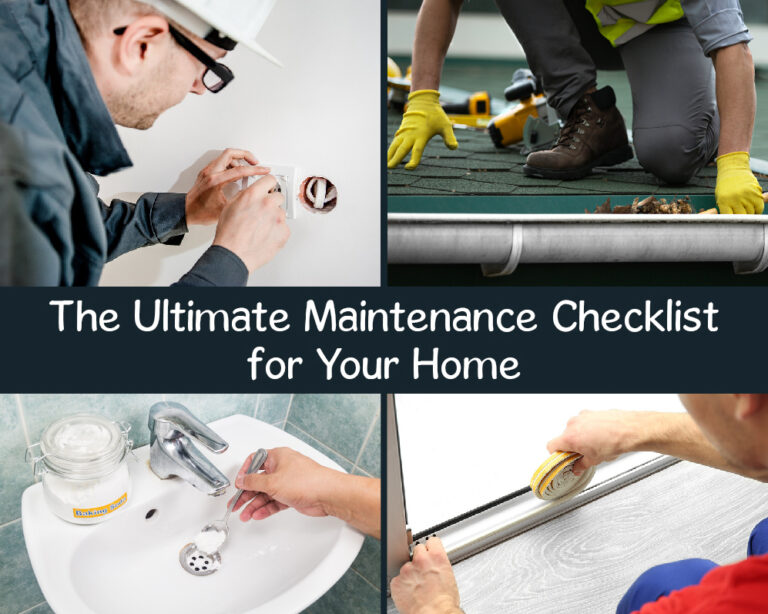Home Maintenance Checklist