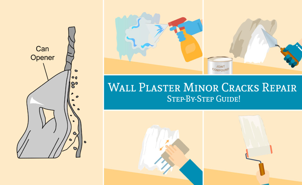 How To Fix Cracks In Plaster Walls - Tips And Tricks