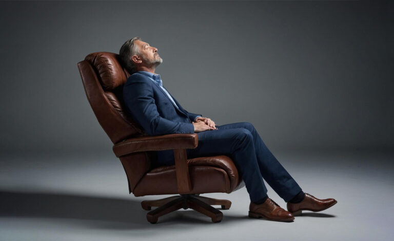 How to Keep from Sliding Out of Your Leather Recliner
