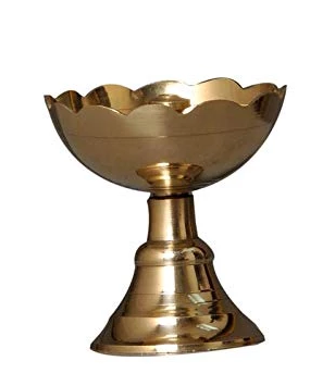 02 – Brass diya Brass diya