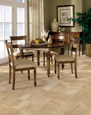 Dining room flooring