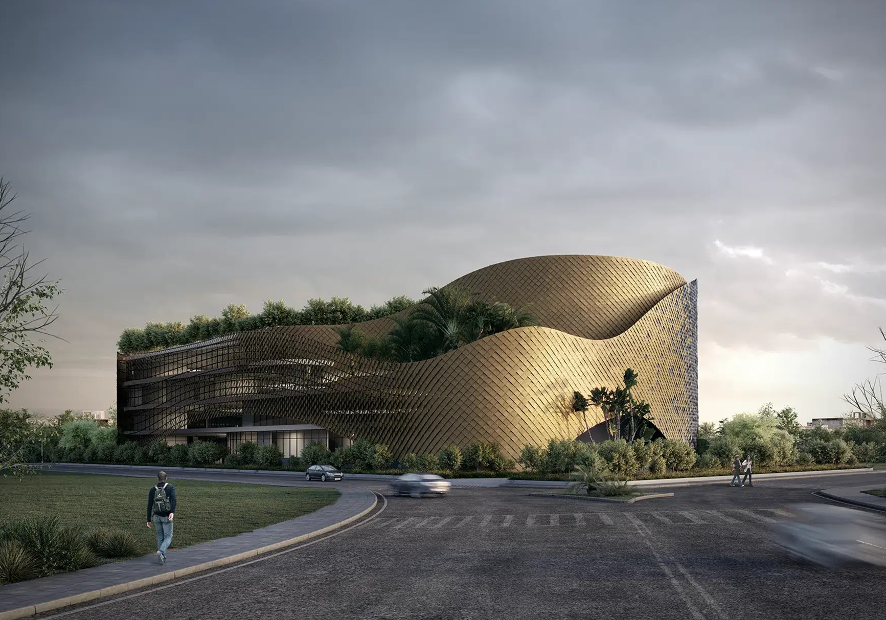 Architectural Design of Industrial Building