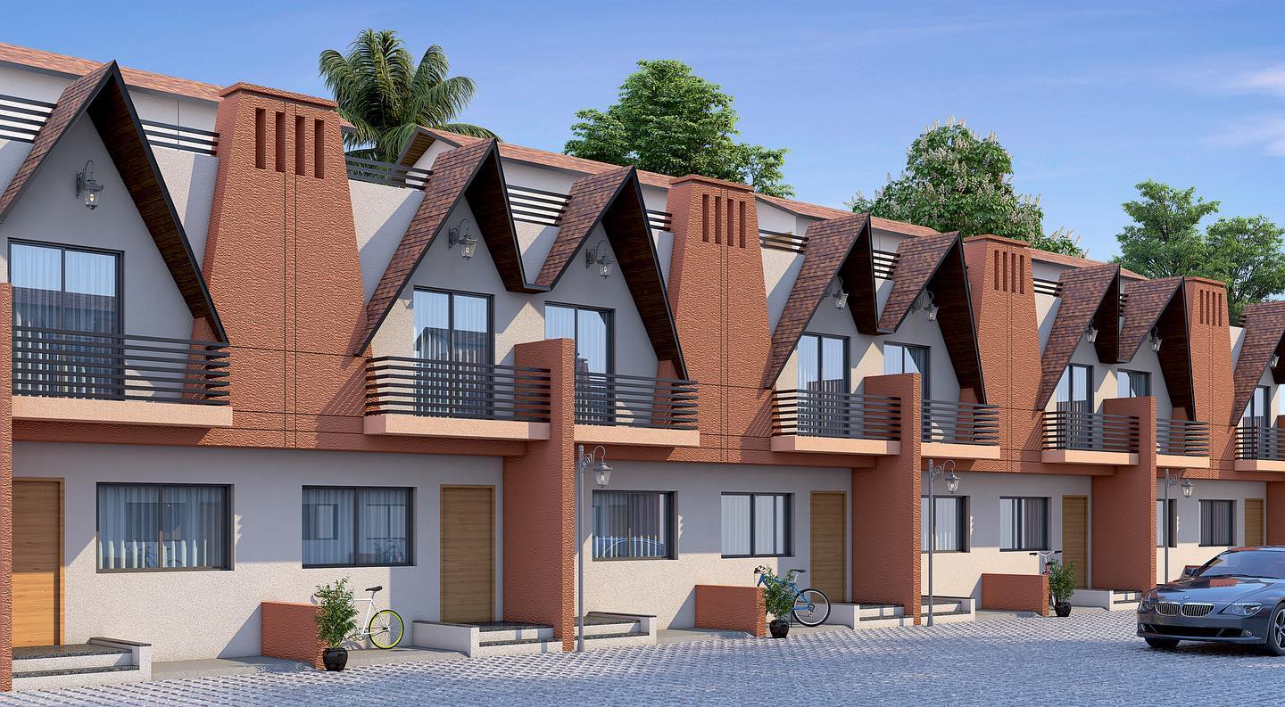 Architectural Design of Row House