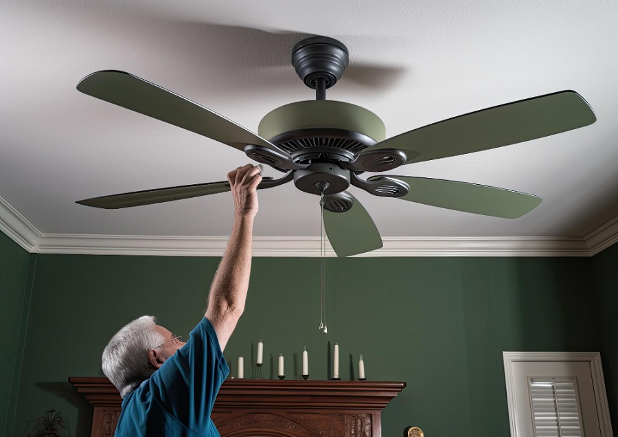 Ceiling Fan Cleaning