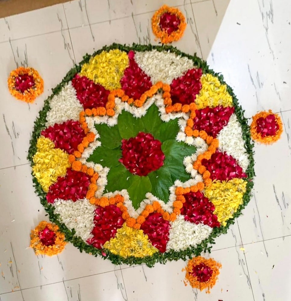 Geometric Rangoli Design