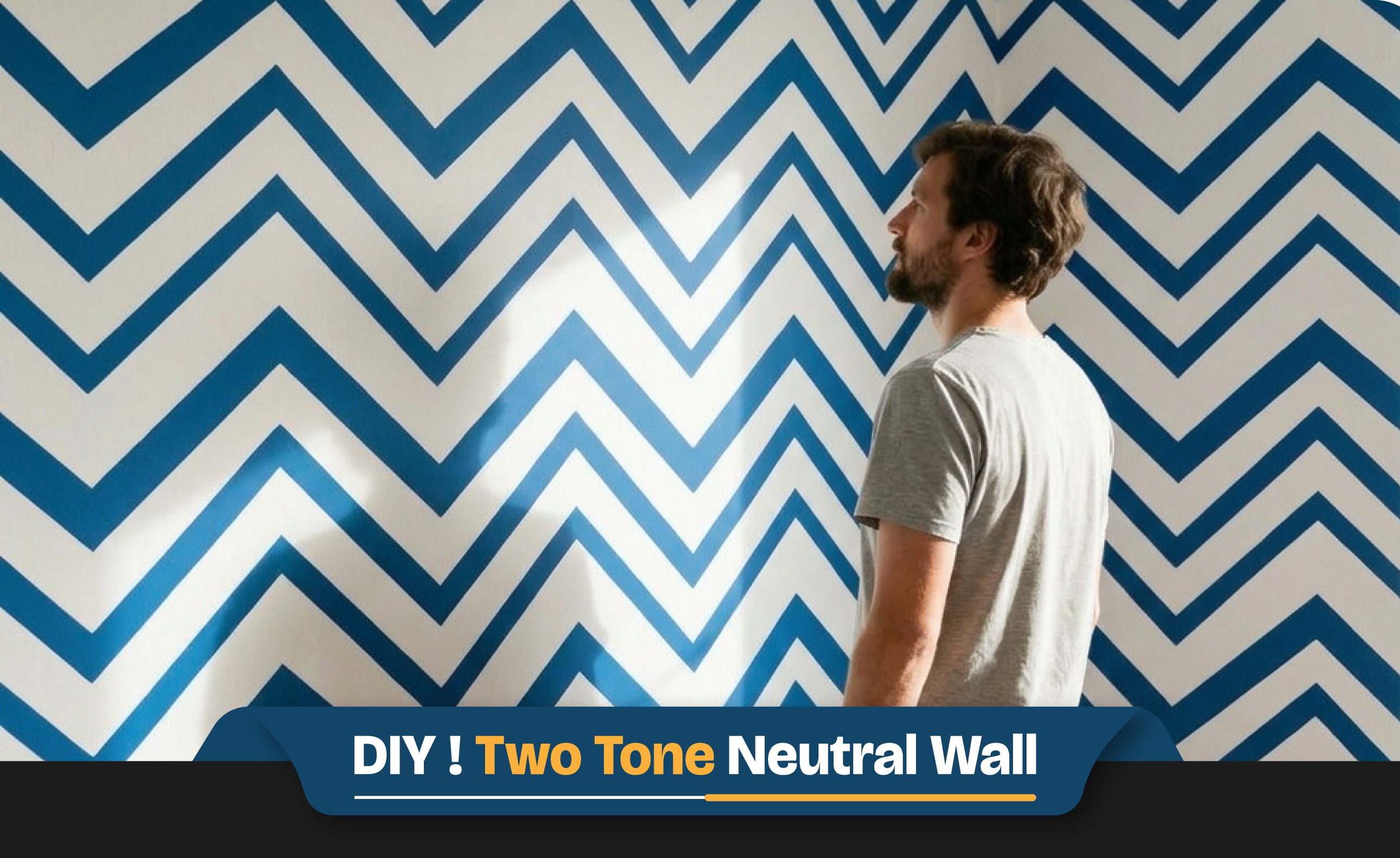 How To Paint Two Tone Walls In Neutrals