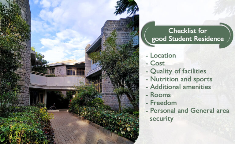 Choosing a good student residence