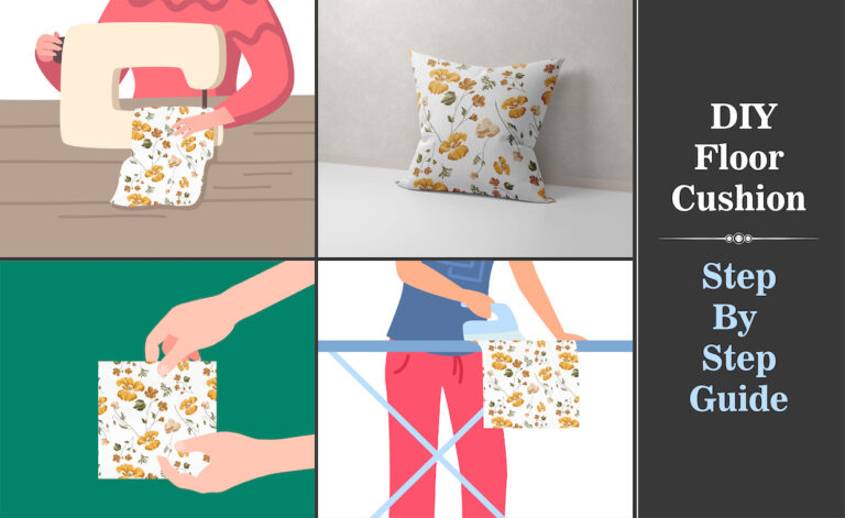 DIY floor cushion