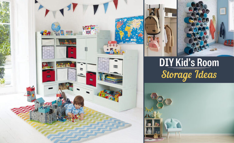 Kid’s room storage ideas