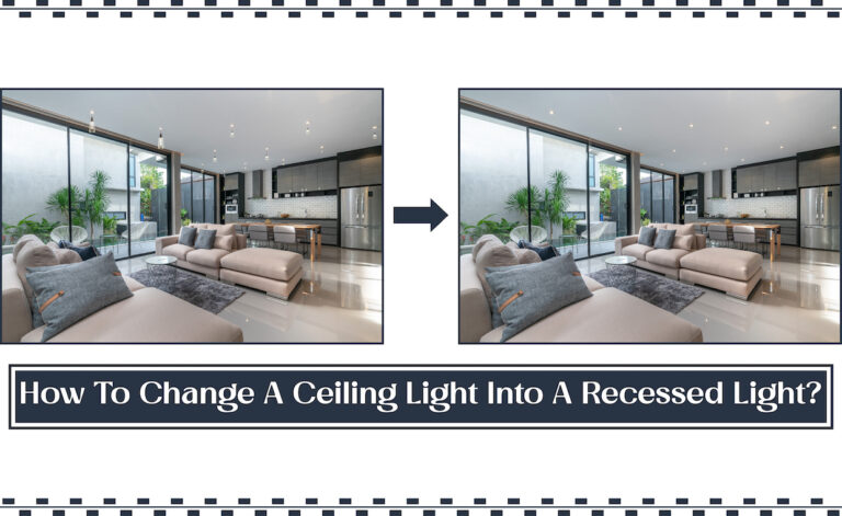 Convert Ceiling Light To Recessed Light