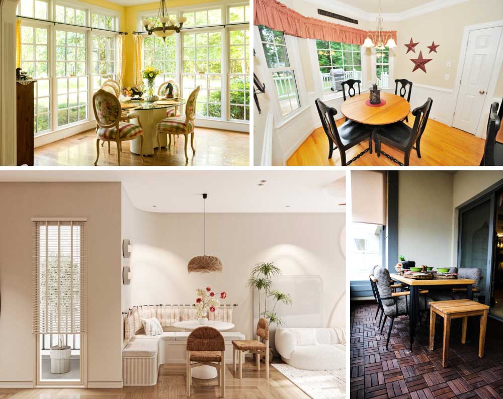 Corner Breakfast Nook