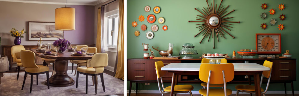 Electic Breakfast Nook