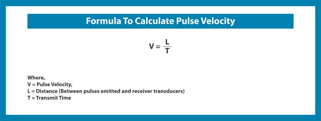 Formula To Calculate Pulse Velocity