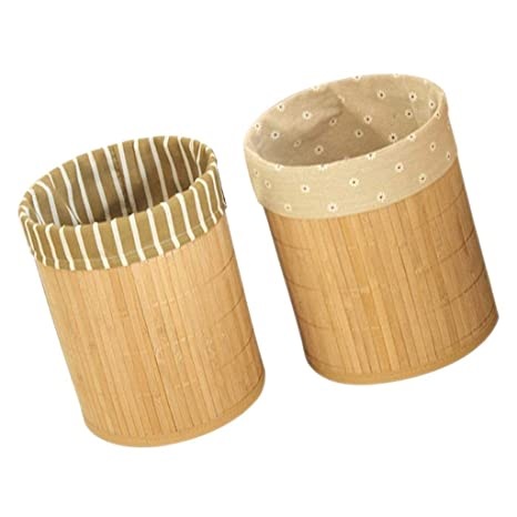 16 – Bamboo Waste Paper Bin Bamboo Waste Paper Bin