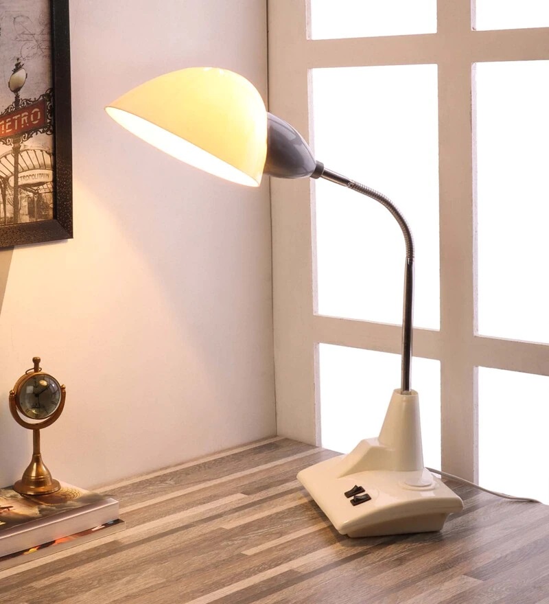 17 – Study lamp PVC Shade Study Table Lamp