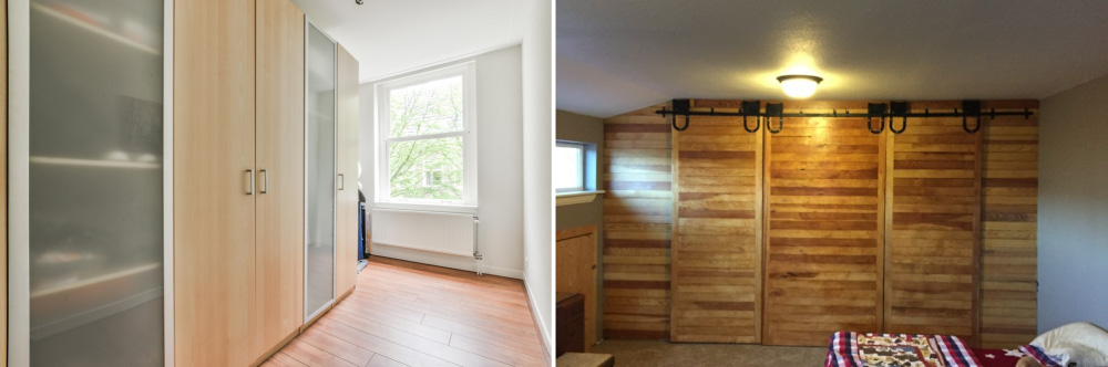 Barn-Style Closet Doors