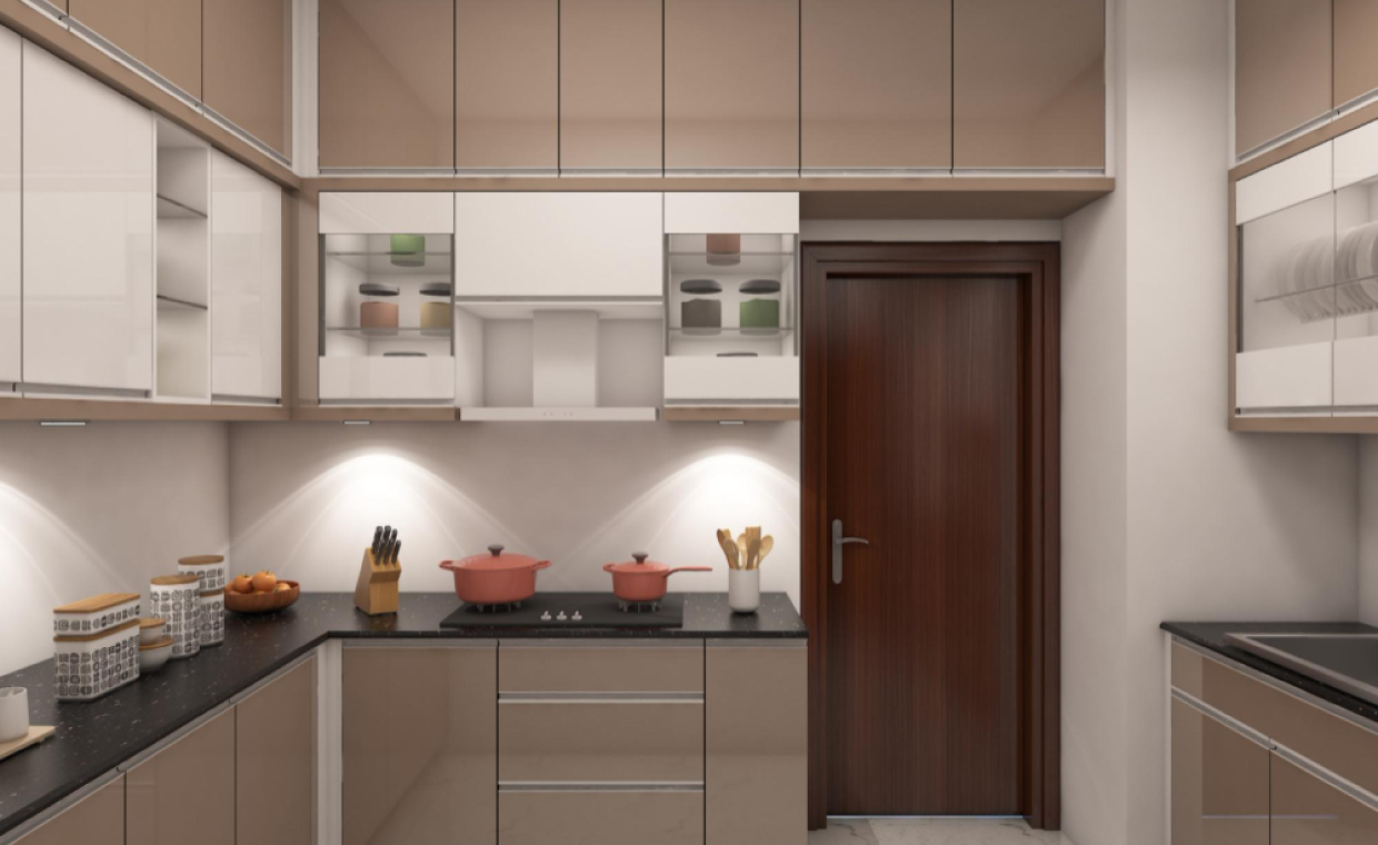 Colour Countertops Pair with Maple Cabinets