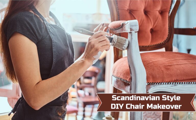 DIY Scandinavian dining chair