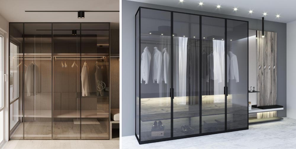 Glass Closet Doors