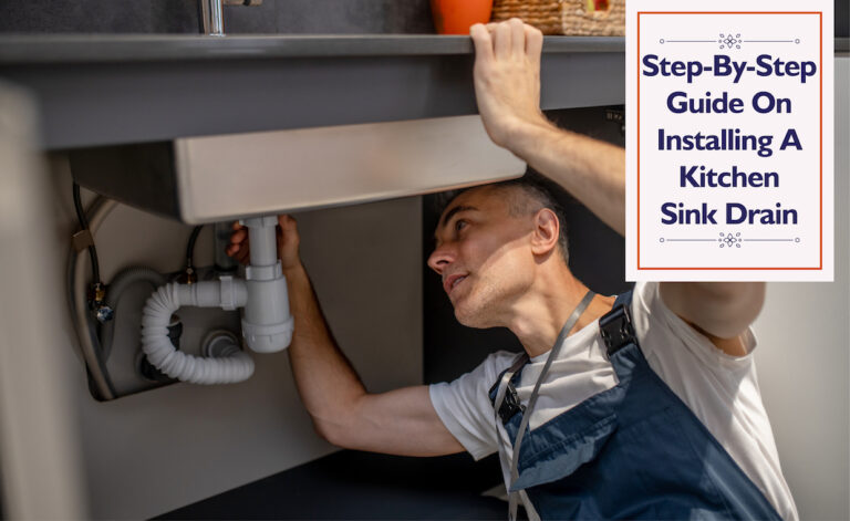 How To Install A Kitchen Sink Drain
