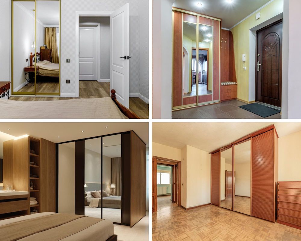 Mirrored Closet Doors