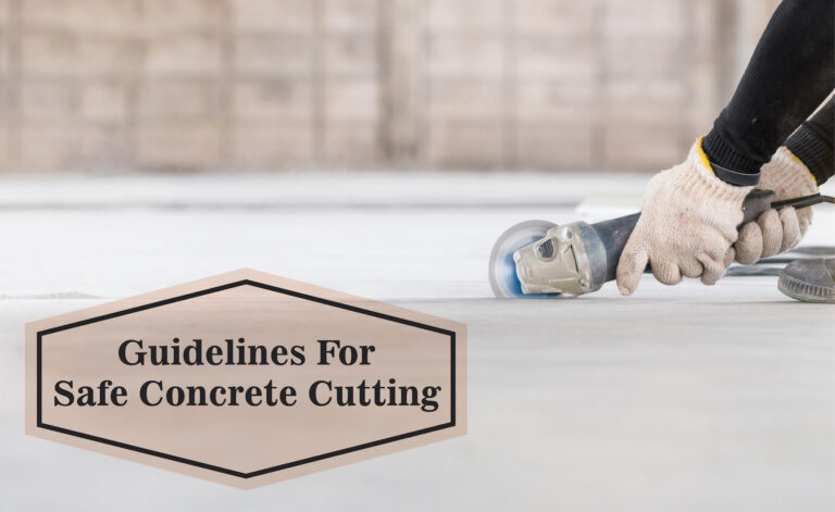Tips For Cutting Concrete