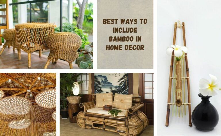 Best Ways To Include Bamboo In Home decor
