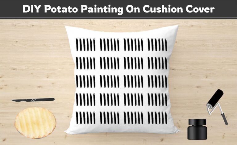 DIY Painting Cushion cover