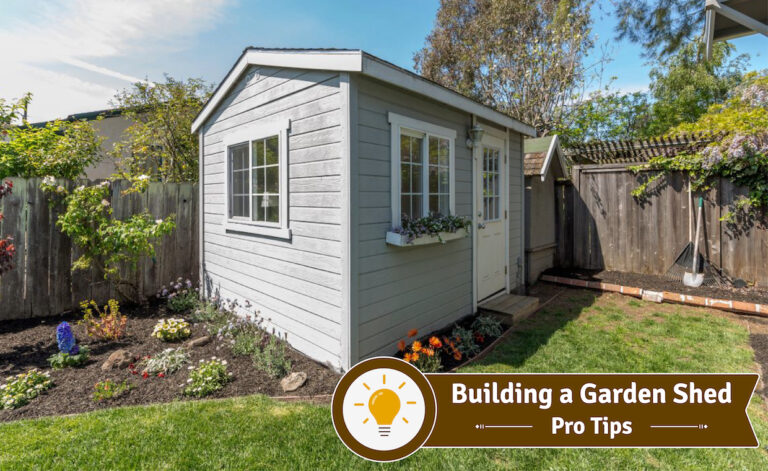 How to Build a Garden Shed