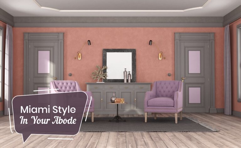 Miami decorating style