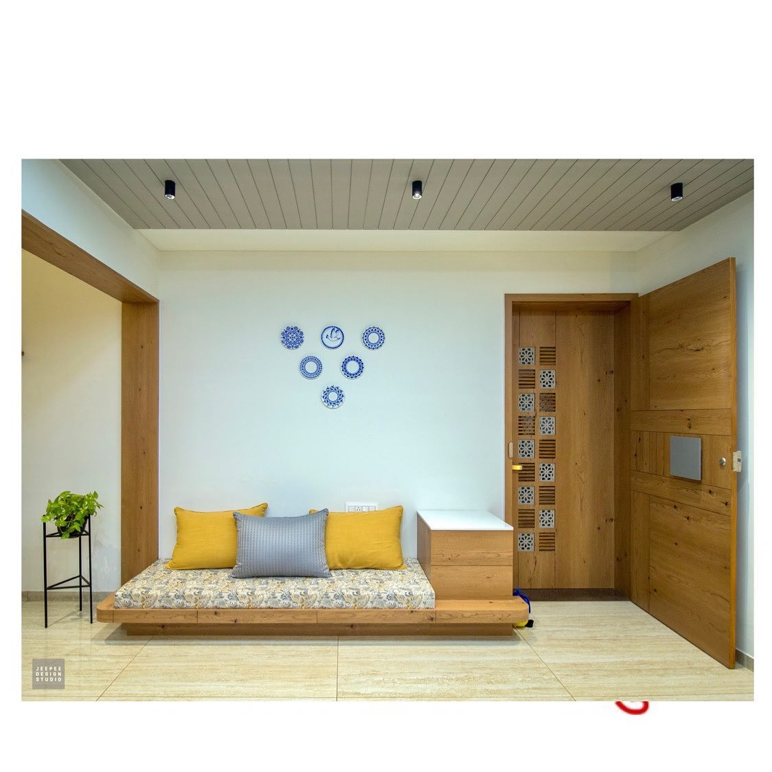 Minimalistic modern living room